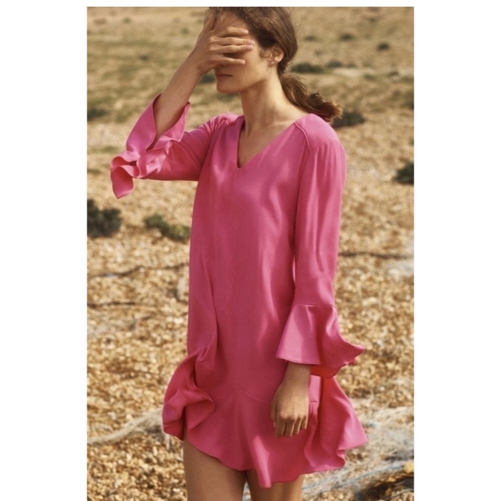 Anthro Carissa dress in Pink